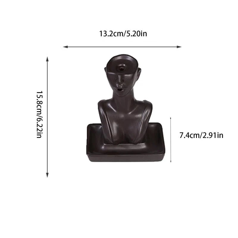 Rynx | Female Form Backflow Incense Burner