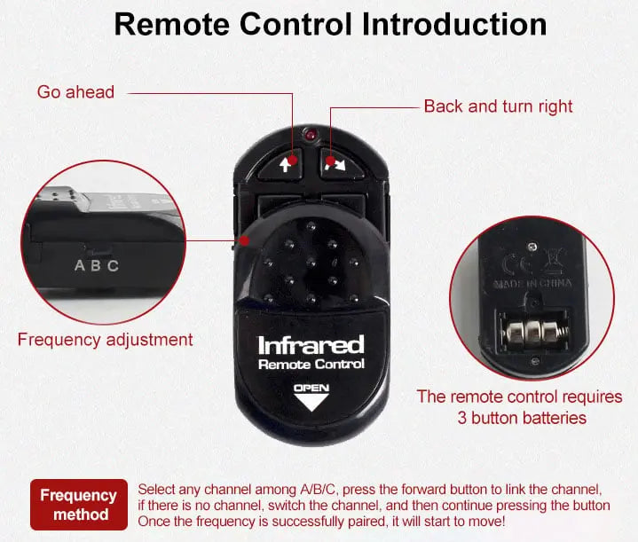 Rynx | Remote-controlled Cockroach – Realistic Crawling Effect with Glowing Eyes