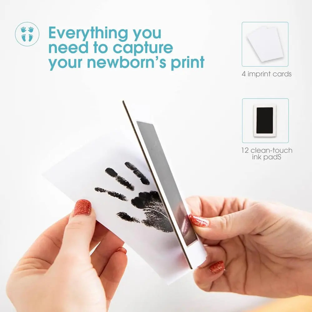Rynx | Smudge-free hand and paw print ink pad set with non-toxic ink