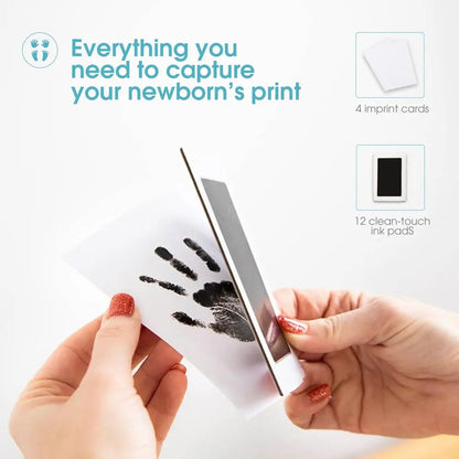 Rynx | Smudge-free hand and paw print ink pad set with non-toxic ink