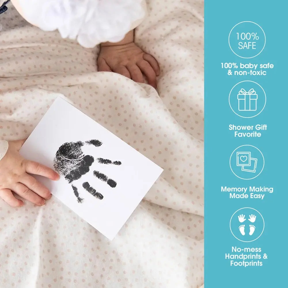 Rynx | Smudge-free hand and paw print ink pad set with non-toxic ink