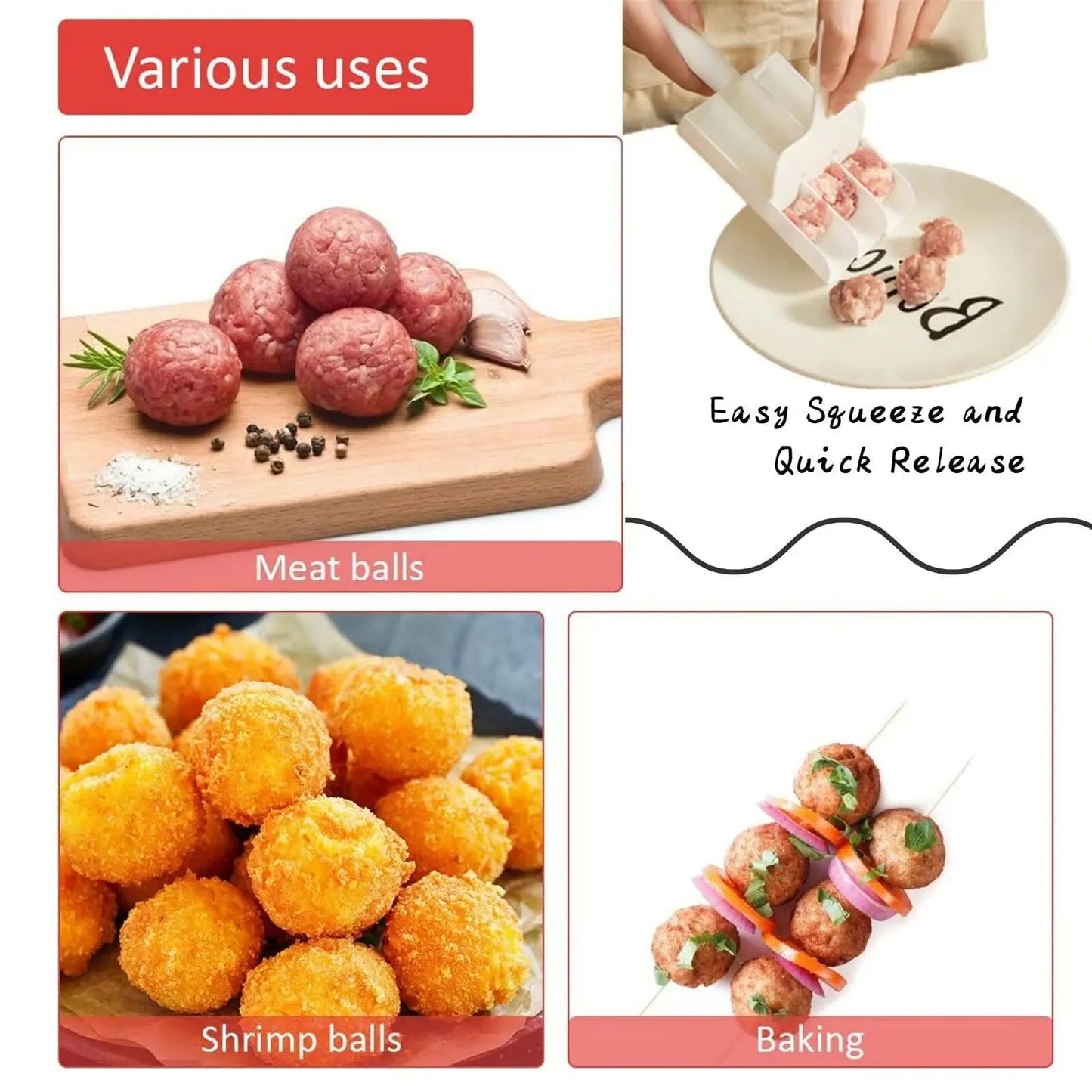 Rynx | Meatball maker – Clean & time-saving portioning