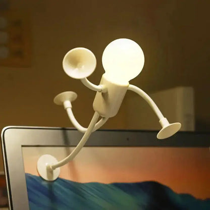 Rynx | LED Night Light with Suction Feet – Flexible & Playful for Bedroom or Living Room