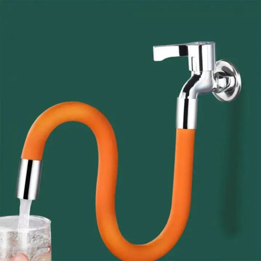 Rynx | Flexible faucet extension – 50cm 360° swivel & water-saving
