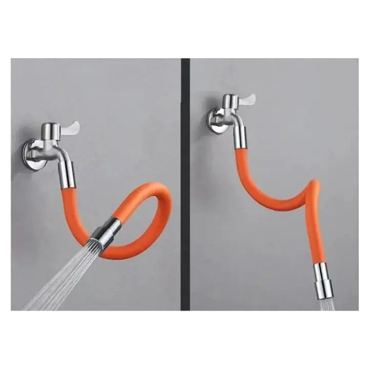 Rynx | Flexible faucet extension – 50cm 360° swivel & water-saving