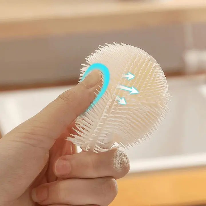 Rynx | Flexible Silicone Bottle Brush – Hygienic Cleaner for Glasses