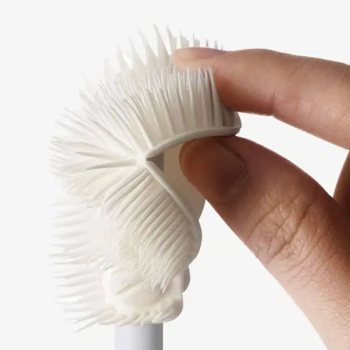 Rynx | Flexible Silicone Bottle Brush – Hygienic Cleaner for Glasses