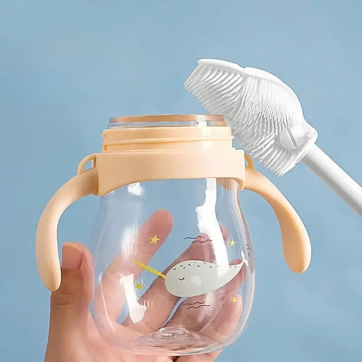 Rynx | Flexible Silicone Bottle Brush – Hygienic Cleaner for Glasses