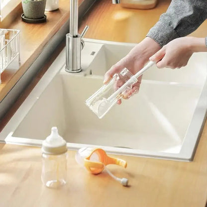 Rynx | Flexible Silicone Bottle Brush – Hygienic Cleaner for Glasses