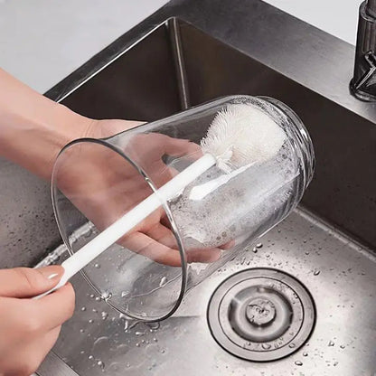Rynx | Flexible Silicone Bottle Brush – Hygienic Cleaner for Glasses