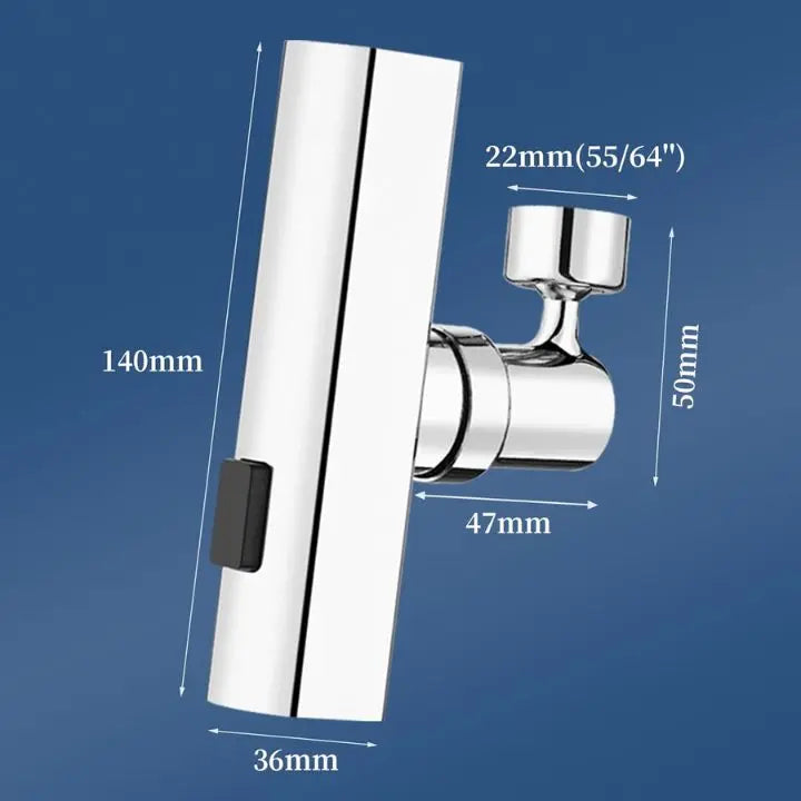 Rynx | Flexible waterfall kitchen faucet with multiple spray modes