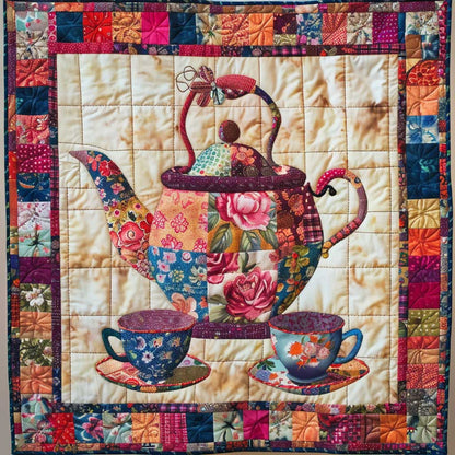 Rynx | Flower Patchwork Tea Service Blanket