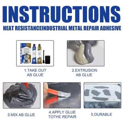 Rynx | Liquid Metal Adhesive – Heat Resistant & Extremely Durable