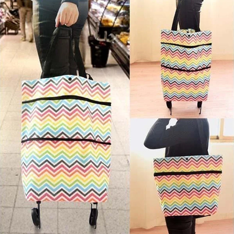 RYNX | Foldable Shopping Trolley Tote Bag
