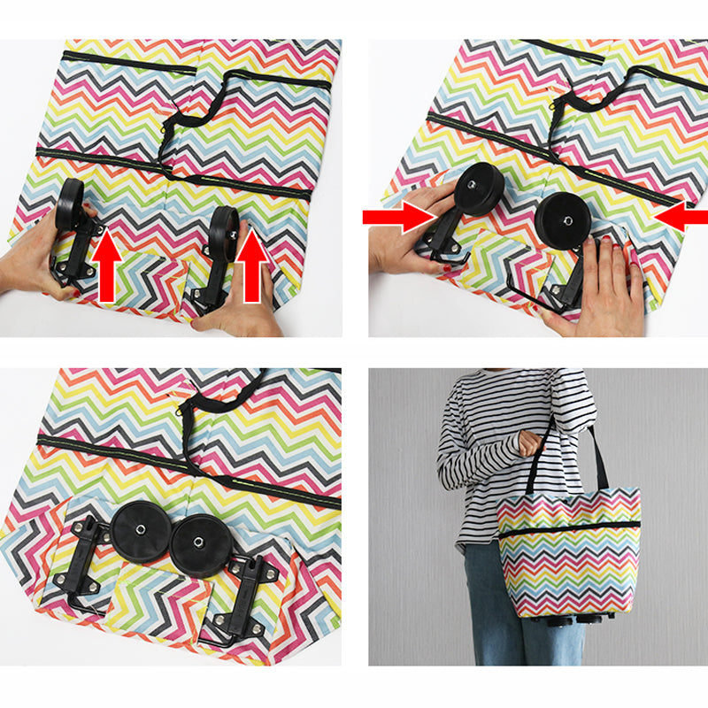 RYNX | Foldable Shopping Trolley Tote Bag