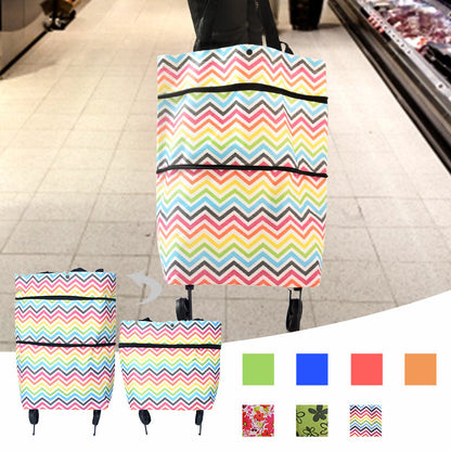 RYNX | Foldable Shopping Trolley Tote Bag