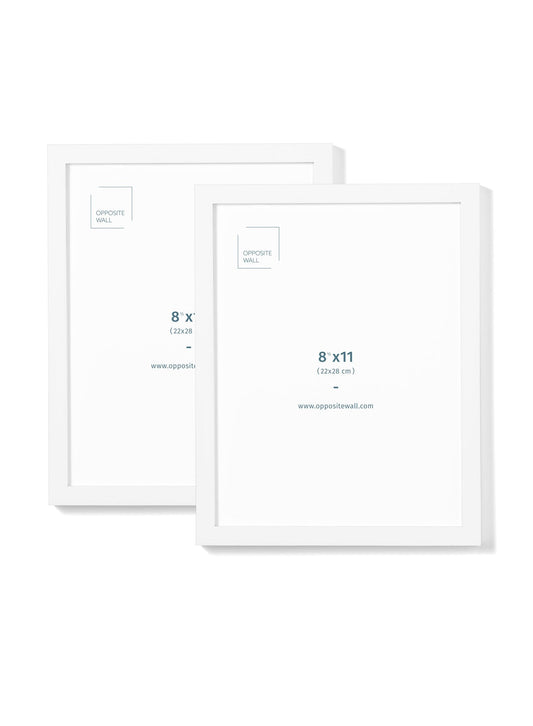 Rynx | White Oak Frames (2 Pack), 8.5x11 in | 22x28 cm
