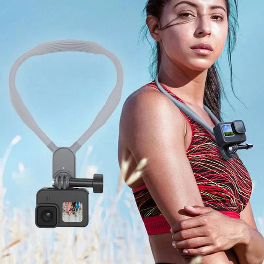 Rynx | Hands-free U-shaped neck holder for POV and Vlog recordings