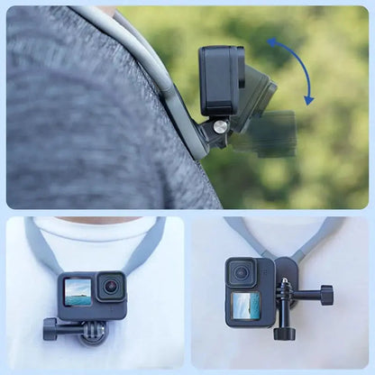 Rynx | Hands-free U-shaped neck holder for POV and Vlog recordings