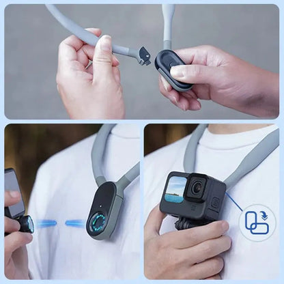 Rynx | Hands-free U-shaped neck holder for POV and Vlog recordings