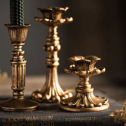 Rynx | AuricGlow – Rustic Candle Holder with Elegant Luxury for a Timeless Look