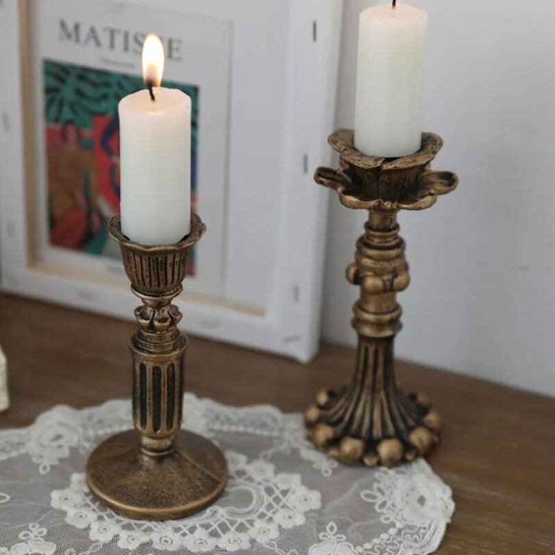Rynx | AuricGlow – Rustic Candle Holder with Elegant Luxury for a Timeless Look