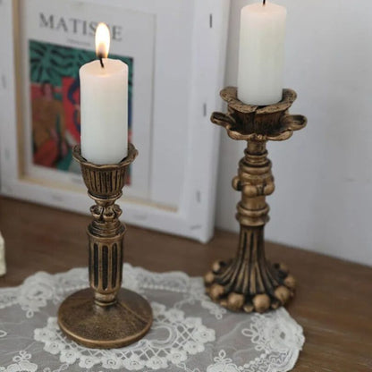 Rynx | AuricGlow – Rustic Candle Holder with Elegant Luxury for a Timeless Look