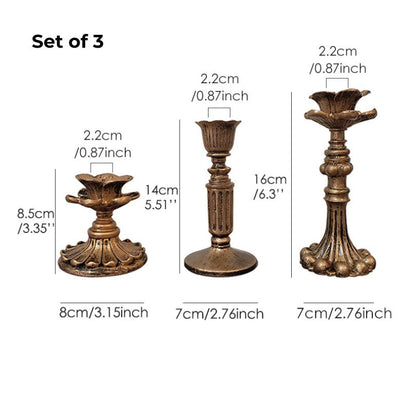 Rynx | AuricGlow – Rustic Candle Holder with Elegant Luxury for a Timeless Look