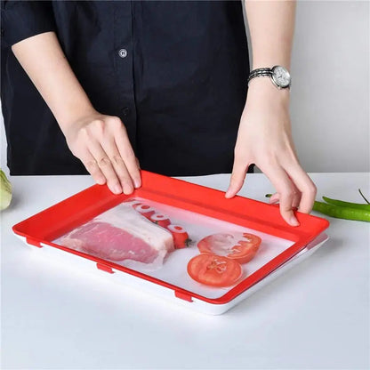Rynx | Fresh container with airtight closure – Stackable storage tray