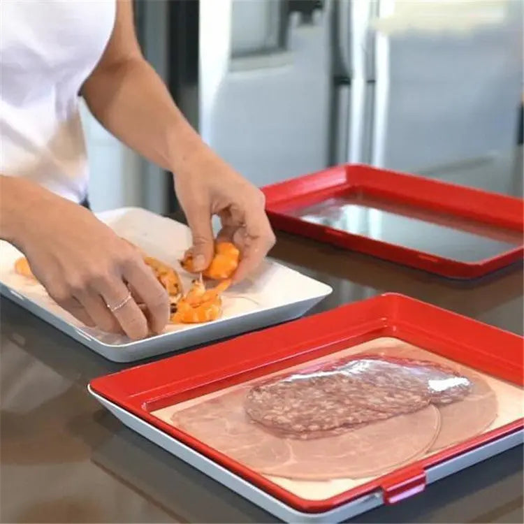 Rynx | Fresh container with airtight closure – Stackable storage tray