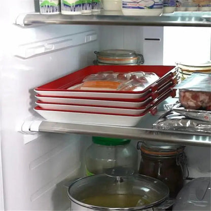 Rynx | Fresh container with airtight closure – Stackable storage tray