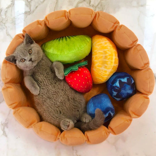 Rynx | Fruit tart Cat bed