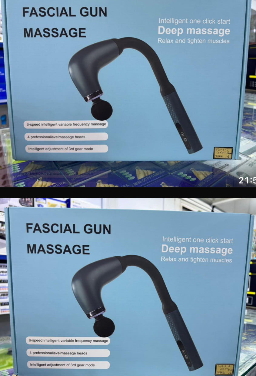 Rynx | U-shaped massage gun for full body training 4 massage heads