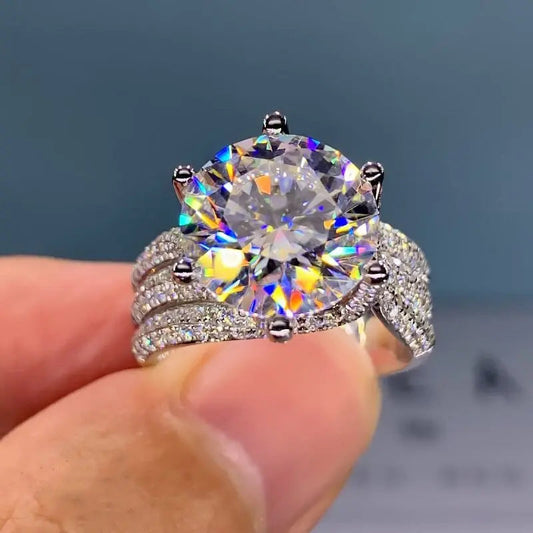 Rynx | Sparkling 3-Carat Zirconia Ring – Glamorous Shine for Any Occasion