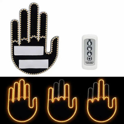 Rynx | Funny Finger Gesture Light with Remote Control