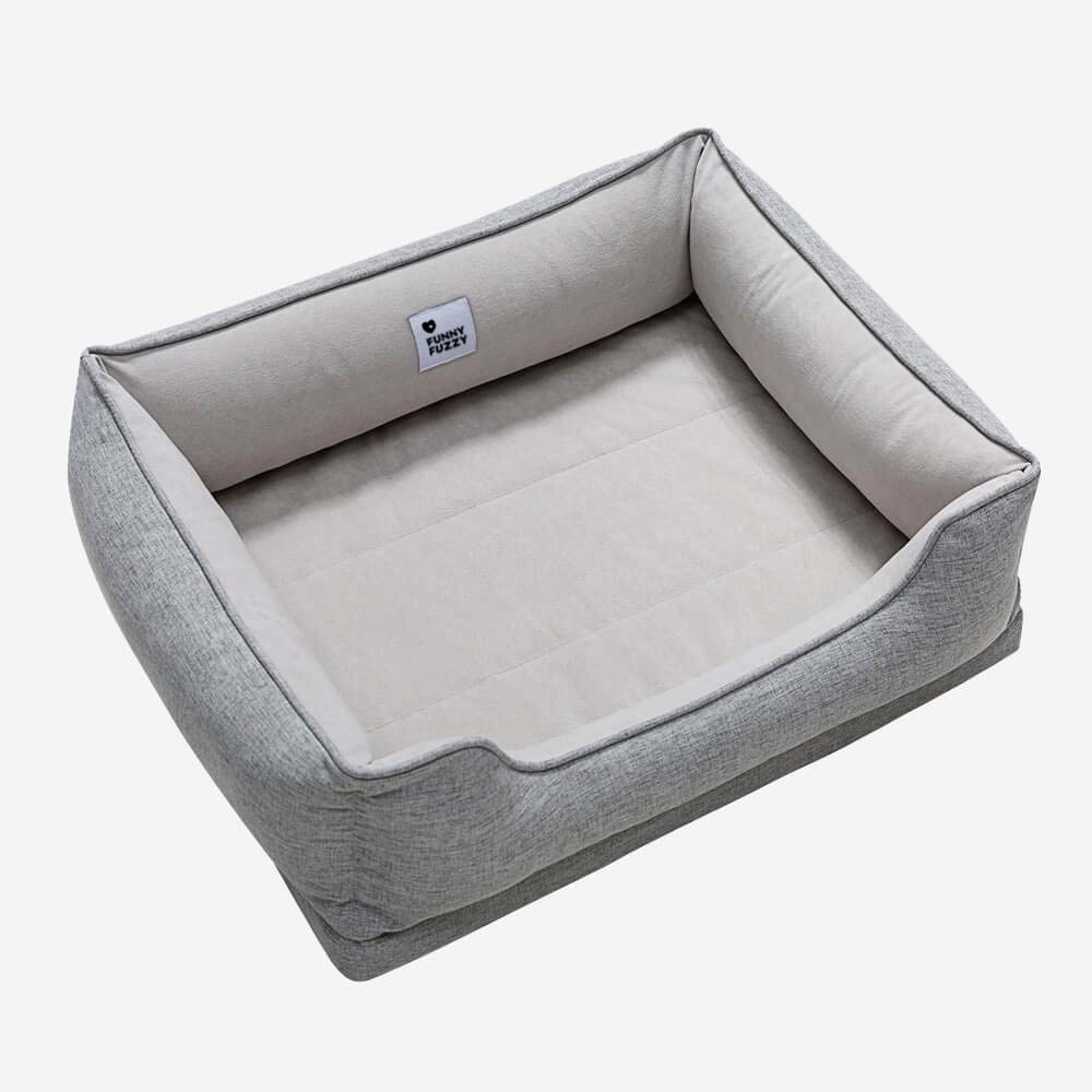 RYNX | Non-Slip Bolster Cat Bed - Cloudy Dream