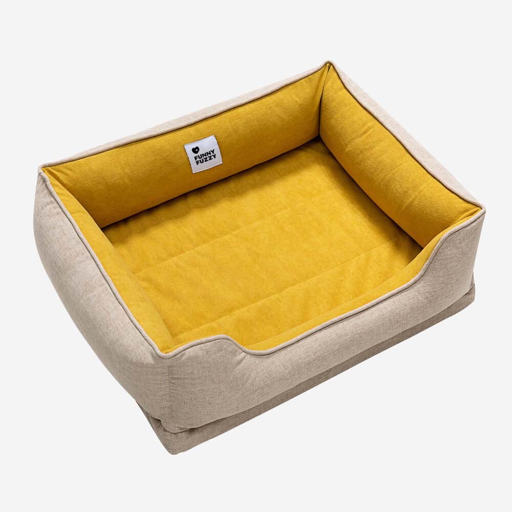 RYNX | Non-Slip Bolster Cat Bed - Cloudy Dream