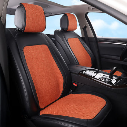 RYNX | Cotton Blend Breathable Anti-Slip Car Seat Cover Full Set