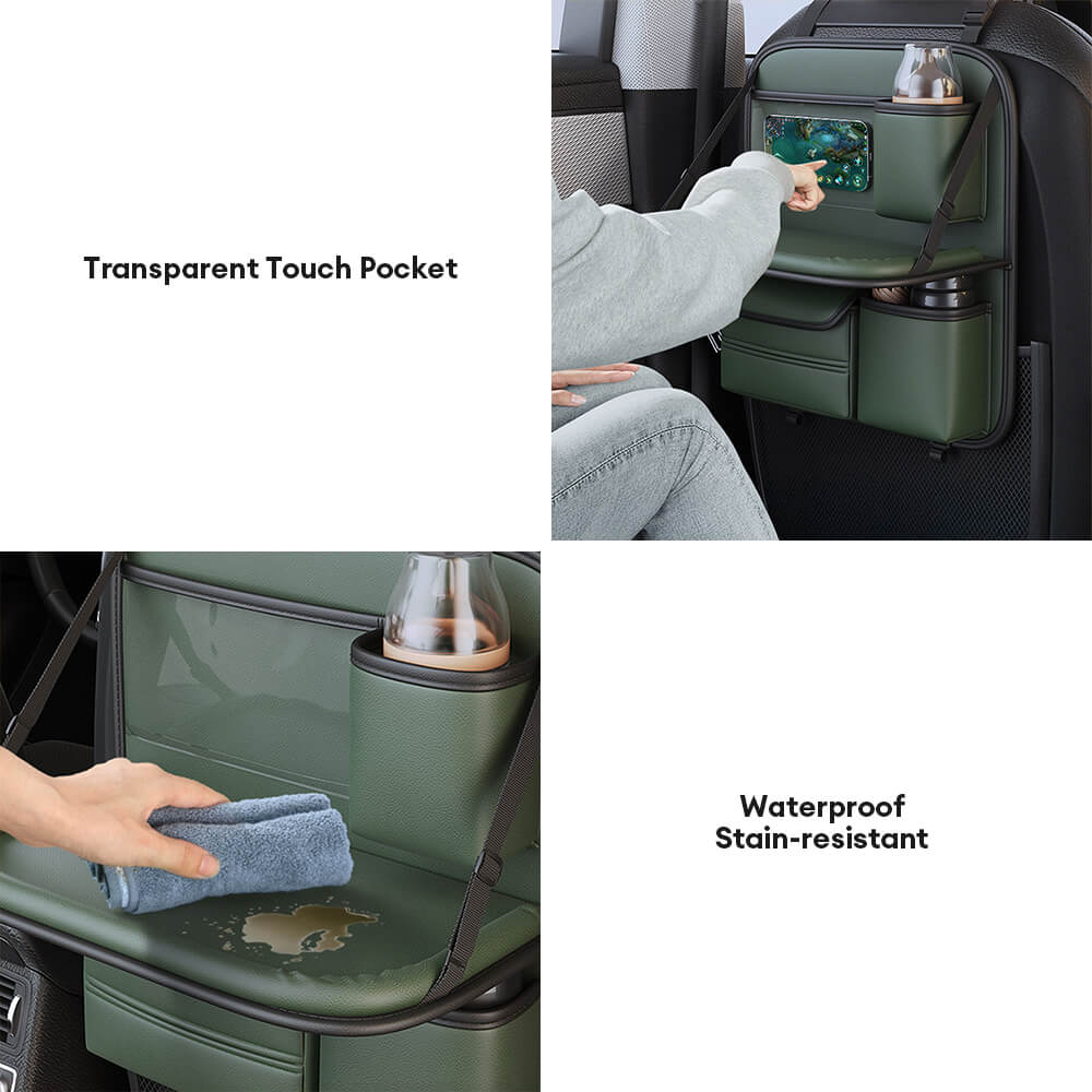RYNX | Backseat Foldable Organizer with Tray Table