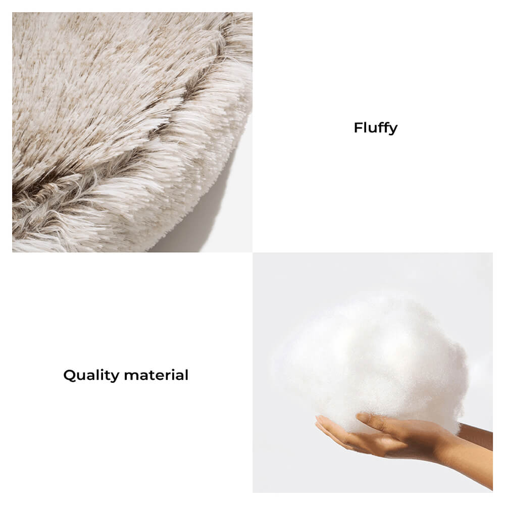 RYNX | Plush Semi-Enclosed Pet Nest Pita Bed For Dogs