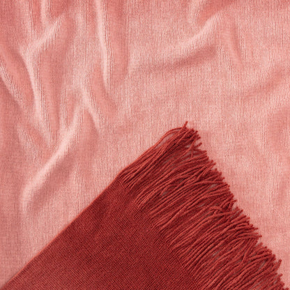 Rynx | Ombre Fringe Throw Blanket