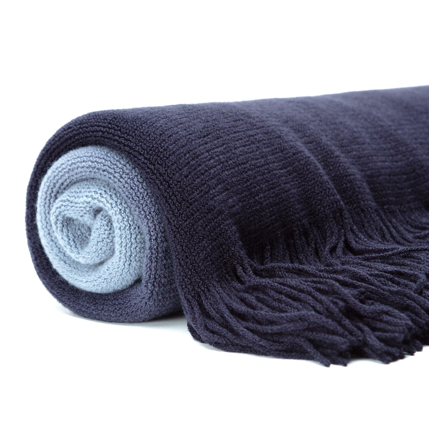 Rynx | Ombre Fringe Throw Blanket