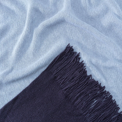 Rynx | Ombre Fringe Throw Blanket