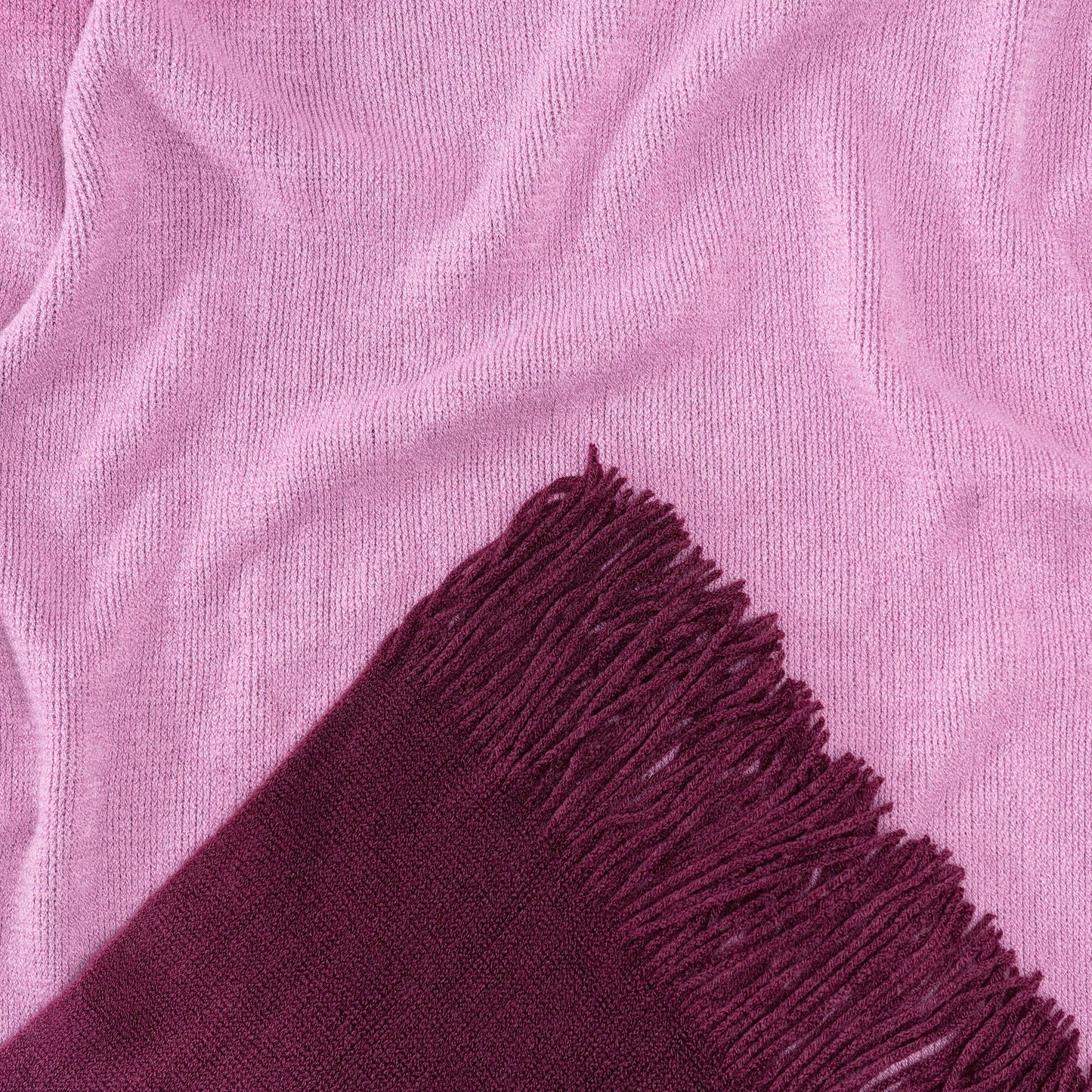 Rynx | Ombre Fringe Throw Blanket