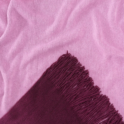 Rynx | Ombre Fringe Throw Blanket