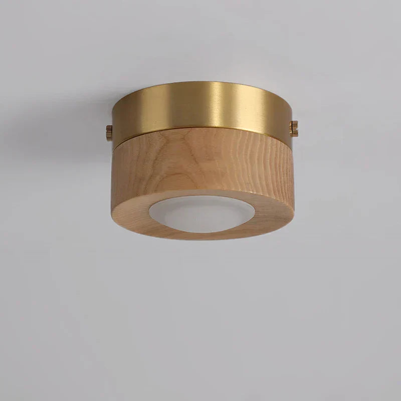 Rynx | Ceiling Lamp Walnut With LED Lighting – Stylish & Energy Saving