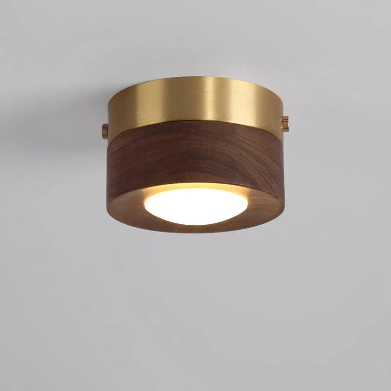 Rynx | Ceiling Lamp Walnut With LED Lighting – Stylish & Energy Saving