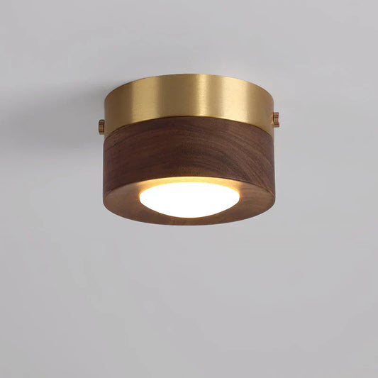 Rynx | Ceiling Lamp Walnut With LED Lighting – Stylish & Energy Saving