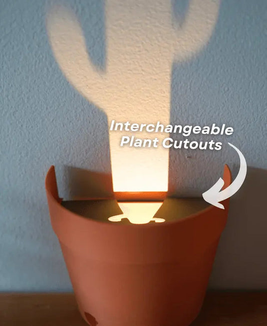 Rynx | Garden-Graveyard-Plant Pot with LED Light Projection
