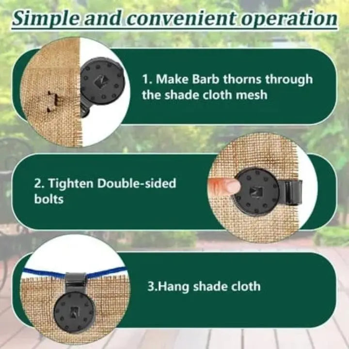 Rynx | Garden Net Clips – Durable and easy for securing nets